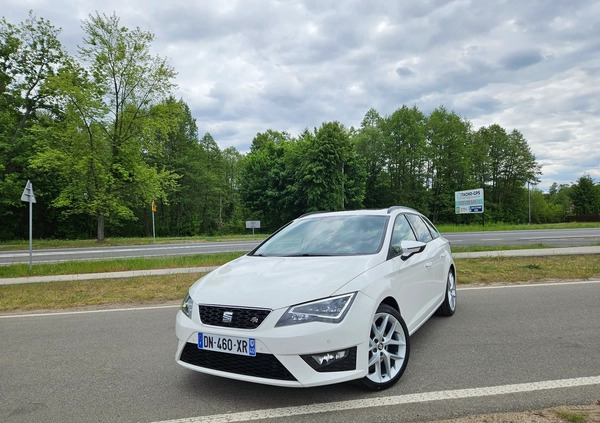 Seat Leon cena 43900 przebieg: 198000, rok produkcji 2014 z Ostrołęka małe 742